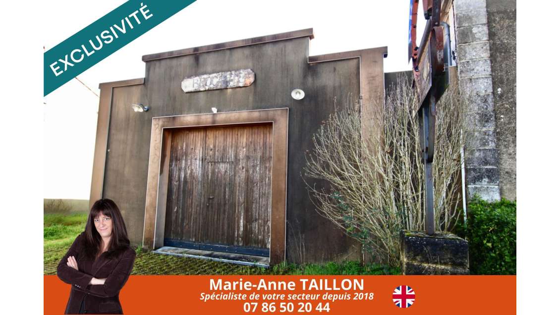 Local sur départementale à Saint-Aubin-de-Blaye