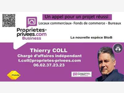 Vente murs loués 121m² RN6 Saint-Bonnet-de-Mure
