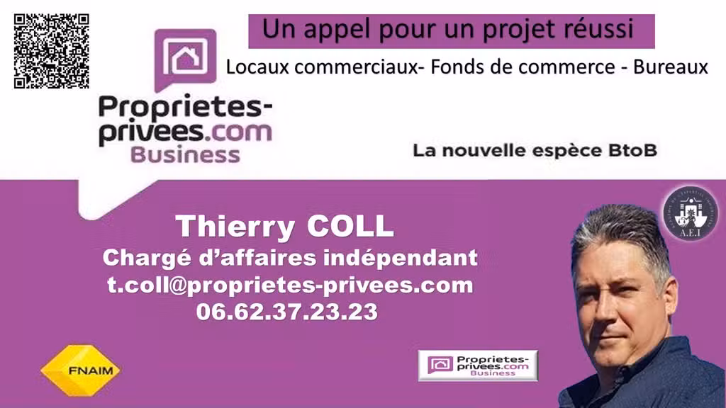 Vente murs loués 121m² RN6 Saint-Bonnet-de-Mure