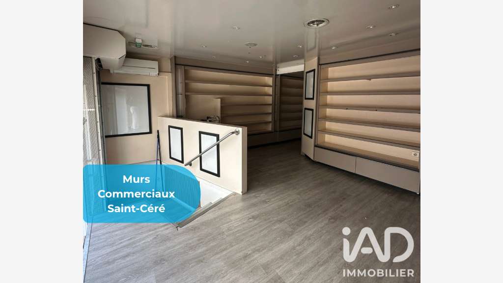 Vente local commercial libre de 79m² à Saint-Céré