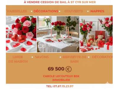 Vente Locaux commerciaux - Boutiques à Saint-Cyr-sur-Mer