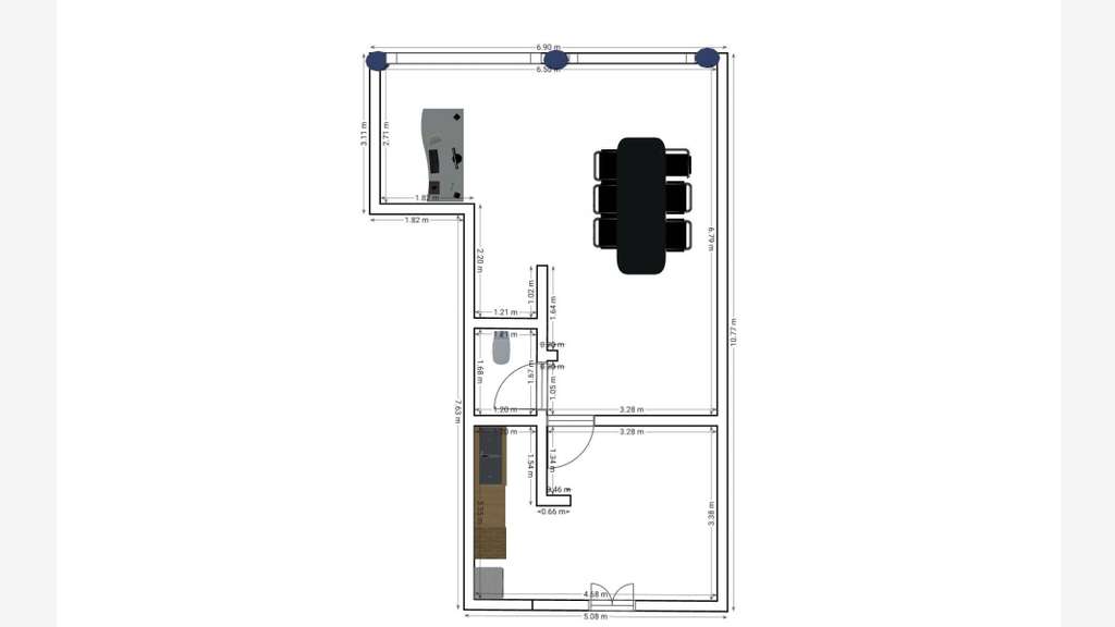 Vente local commercial de 55m² en RDC à St-Denis