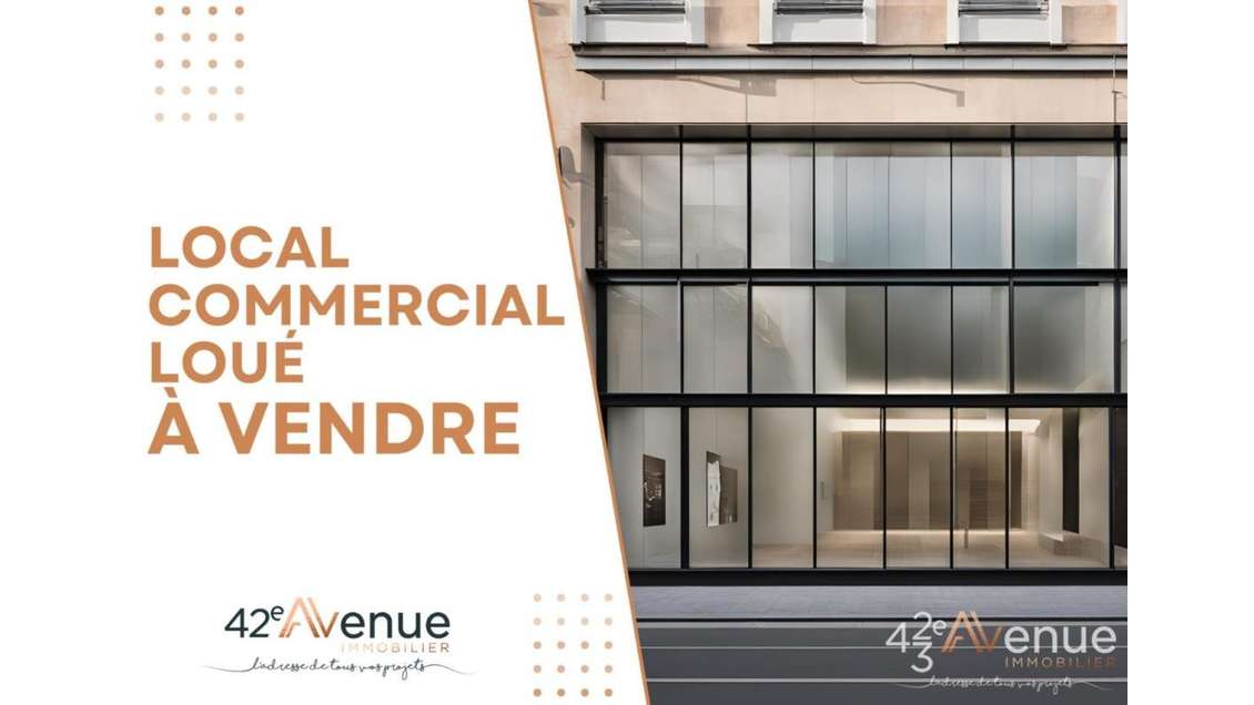 Vente local commercial 60m² empl N°1 Saint-Étienne
