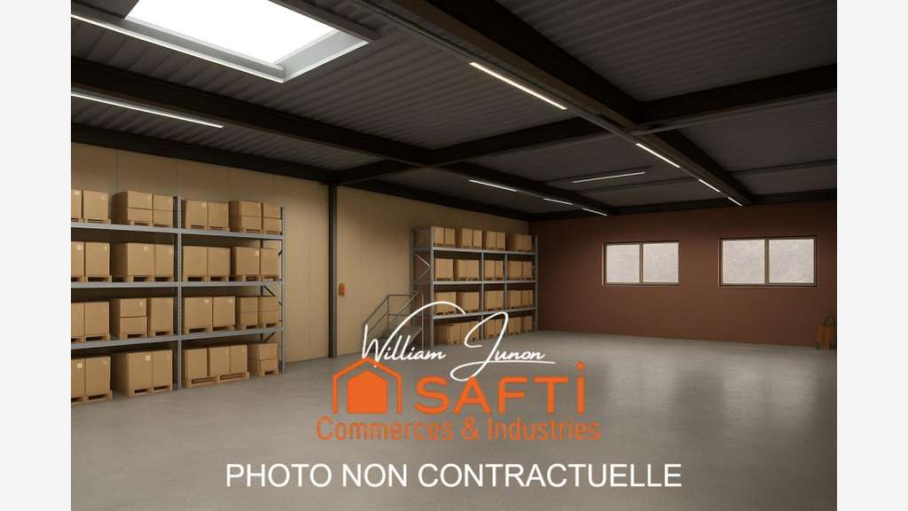Vente local de 487m² rénové en zi à Saint-Étienne
