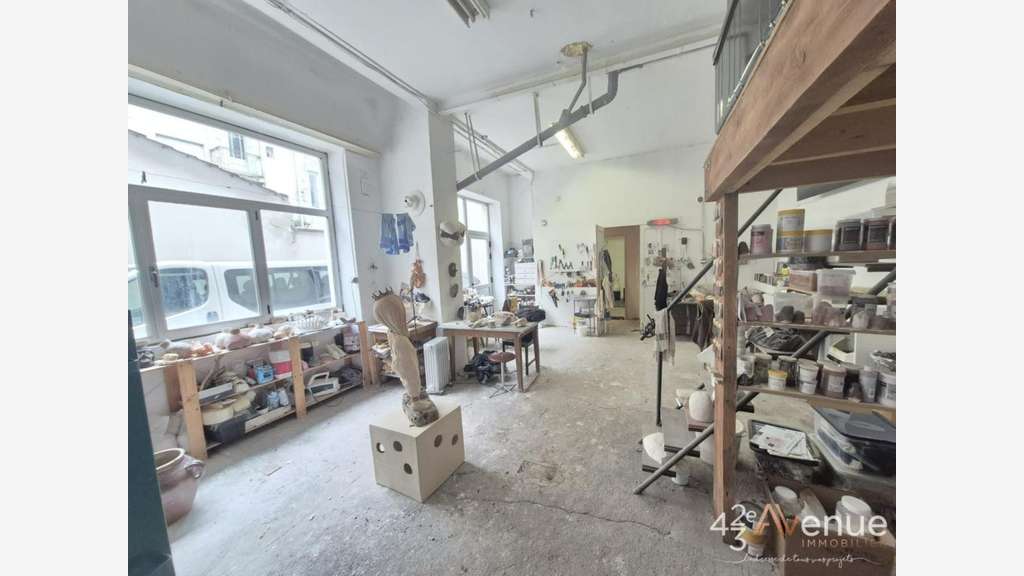 Vente local atelier garage 70m² centre St Etienne