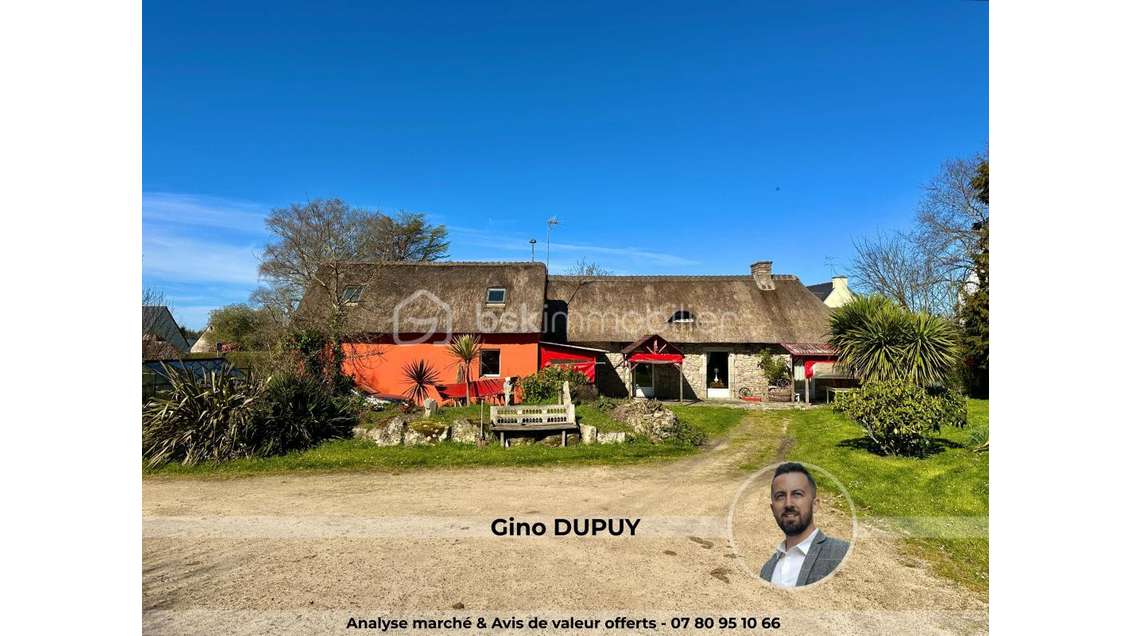 A vendre ancien restaurant chaumière Saint-Évarzec