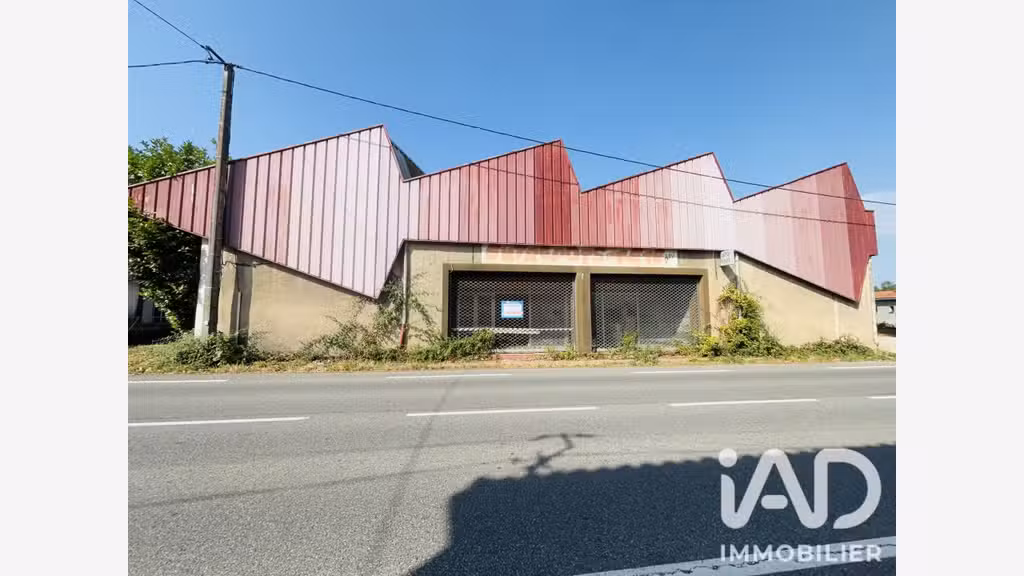 AV local commercial hangar 1200m² à Saint-Gaudens
