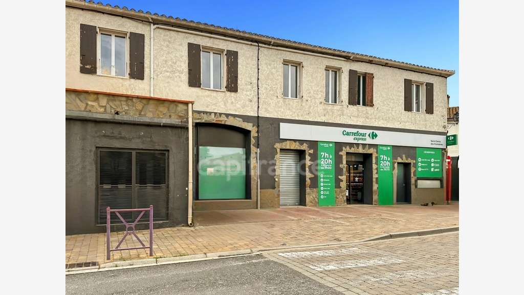 Vente local commercial 324m² centre Saint-Génis