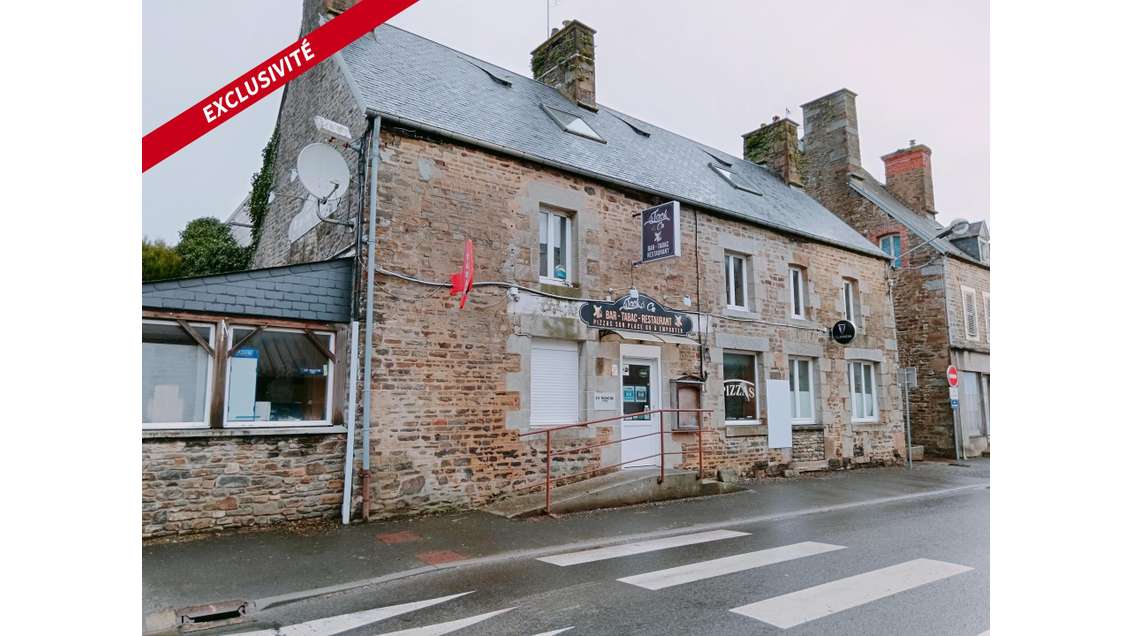 A vendre immeuble de 256m² et FDC bar à Tirepied