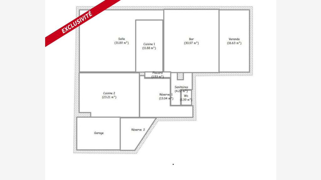 A vendre immeuble de 256m² et FDC bar à Tirepied