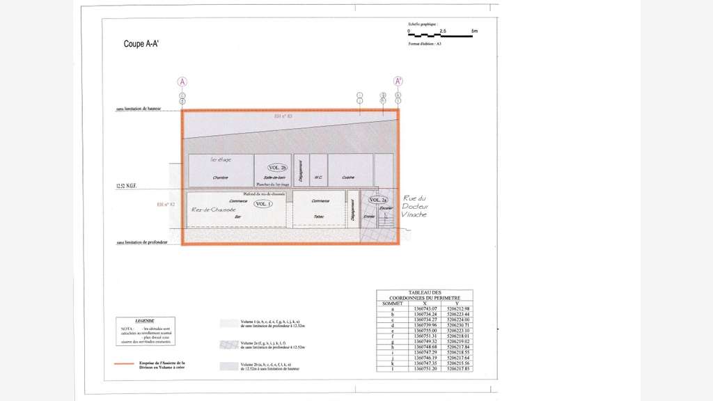 Vente local commercial 162m² à St-Georges-d'Oléron