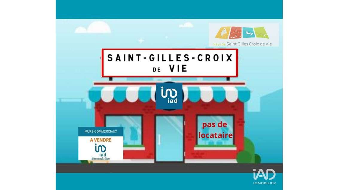 Murs commerciaux à Saint-Gilles-Croix-de-Vie