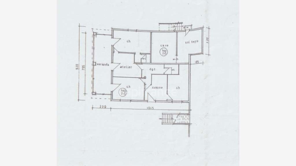 Immeuble mixte 193 m² avec cabinet indépendant - Q