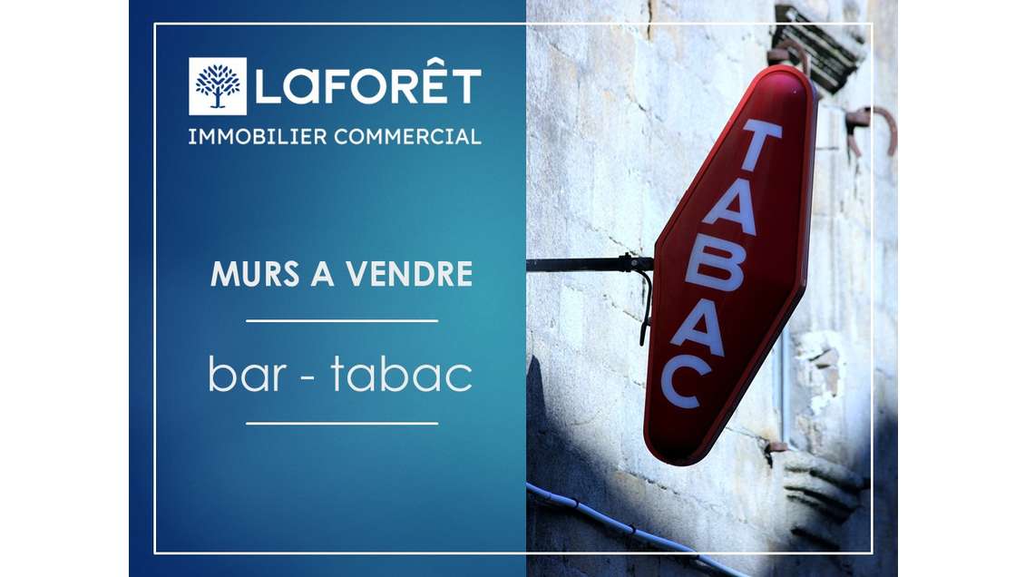 Vente murs bar tabac 80m² à Saint-Jean-la-Poterie