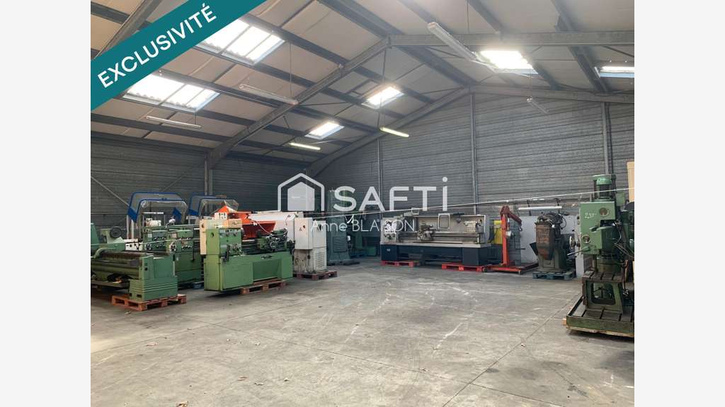 AV bâtiment indus 450m² empl stratégique St-Lô