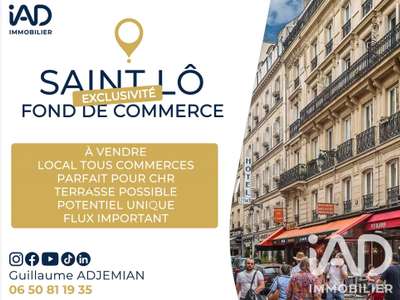 Droit au bail local commercial 40m² à Saint-Lô