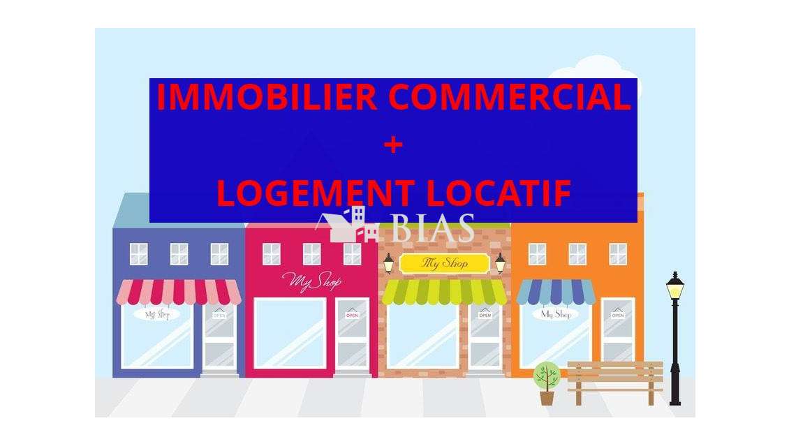 AV murs commerciaux 250m² + logement Saint-Martin