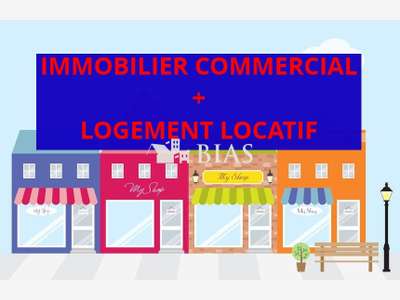 AV murs commerciaux 250m² + logement Saint-Martin
