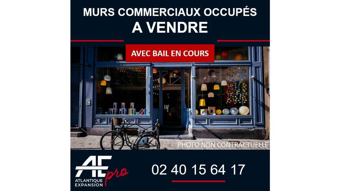 AV murs commerciaux 12m² centre ville St-Nazaire