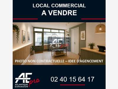 Local commercial à vendre entrée de Saint-Nazaire