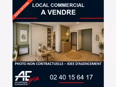 Local commercial à vendre entrée de Saint-Nazaire