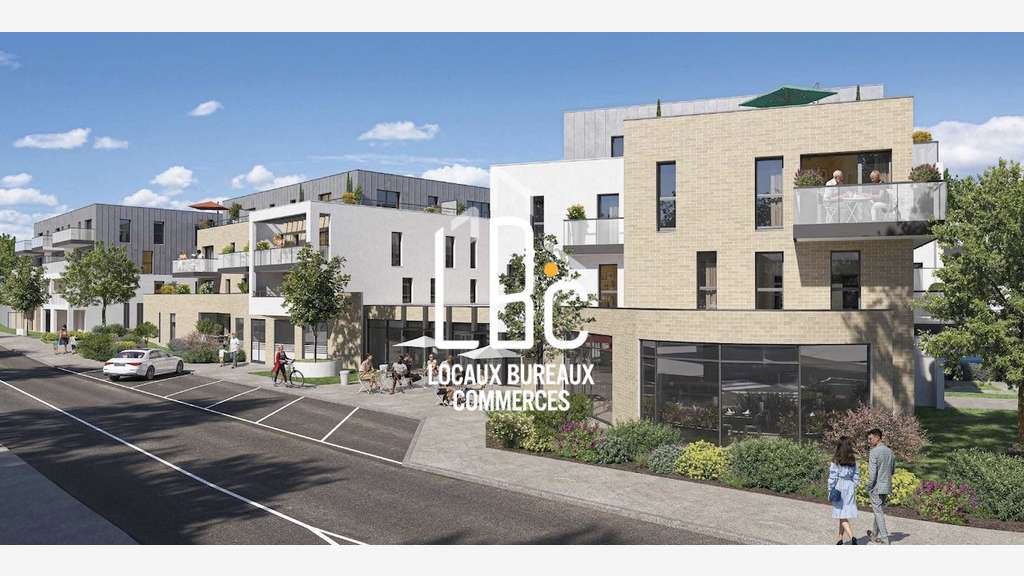 A vendre local commercial neuf 112m² à St Nazaire 