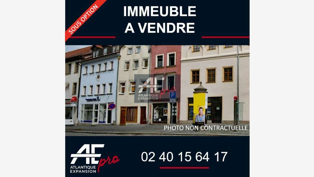 AV immeuble mixte 55m² à Saint-Nazaire empl strat