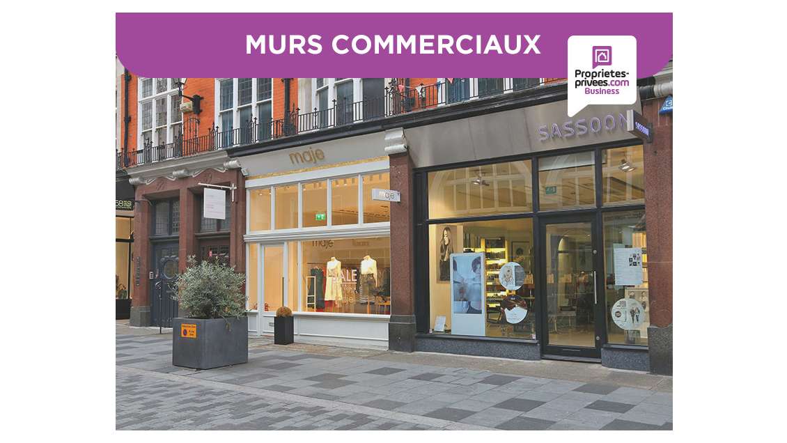 Vente murs commerciaux loués à Saint Nazaire