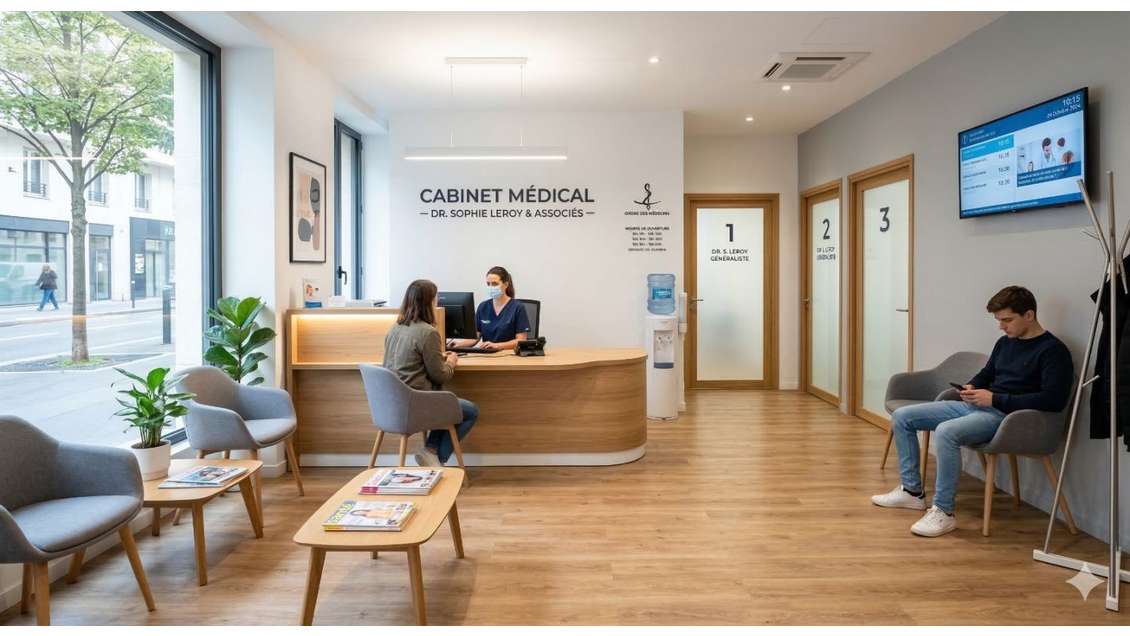 Cabinet médical 170m² Village des Rosiers St-Ouen