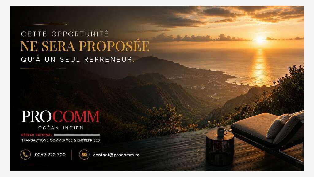 SAINT PIERRE - 100% DES PARTS SOCIALES à vendre