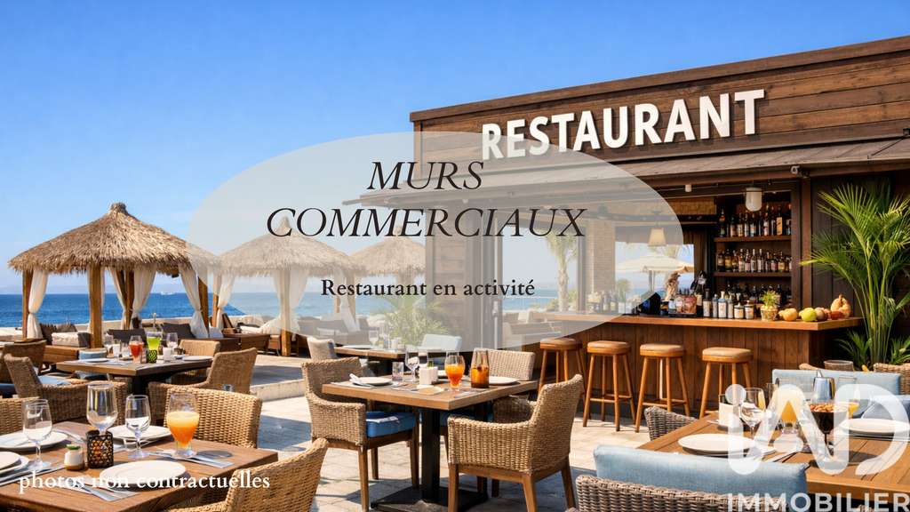 Vente local 120m² empl N°1 à Saint Pierre la Mer