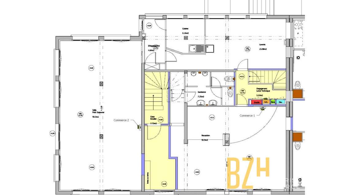 A vendre local 147m² à Saint-Pierre-Quiberon