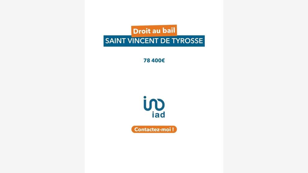Local commercial à Saint-Vincent-de-Tyrosse