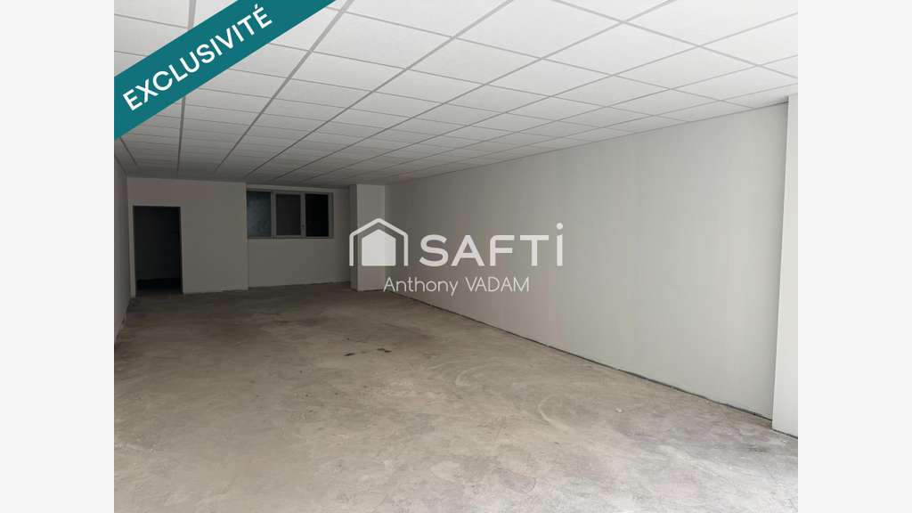 Local commercial 66m² au cœur de Salins-les-Bains