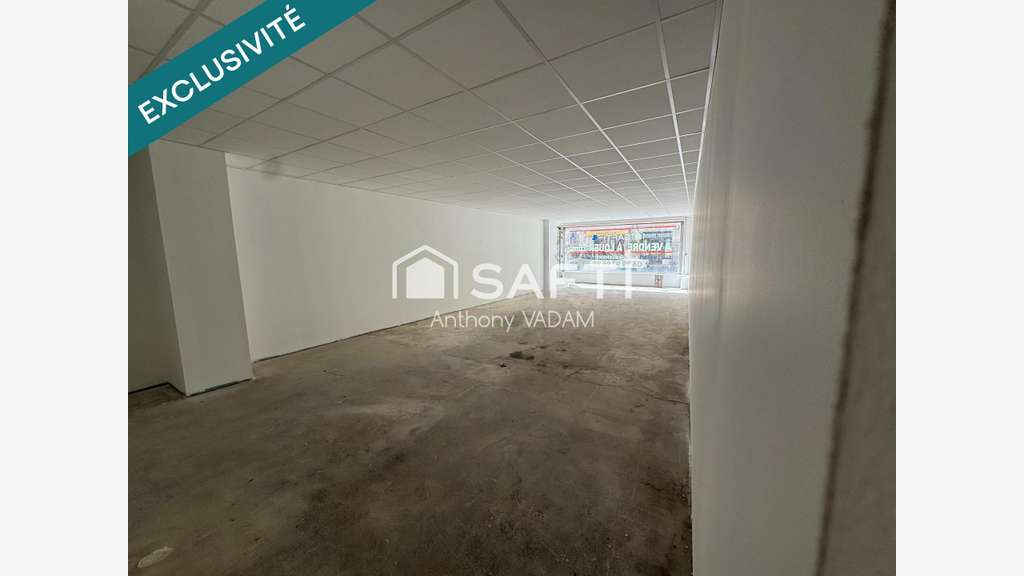 Local commercial 66m² au cœur de Salins-les-Bains