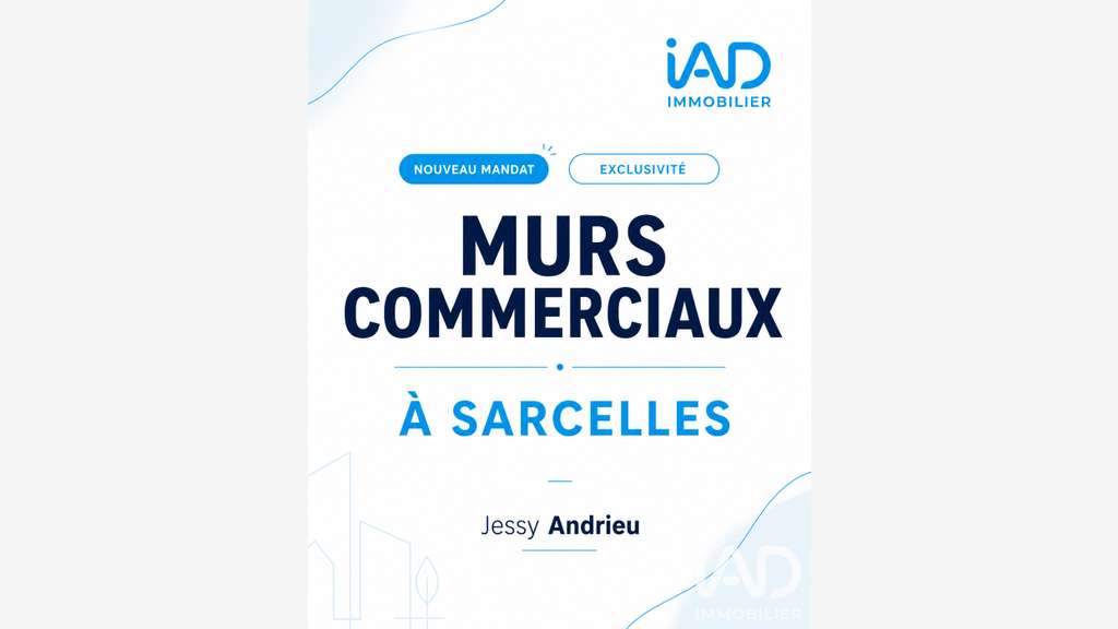 Vente murs commerciaux 115m² à Sarcelles