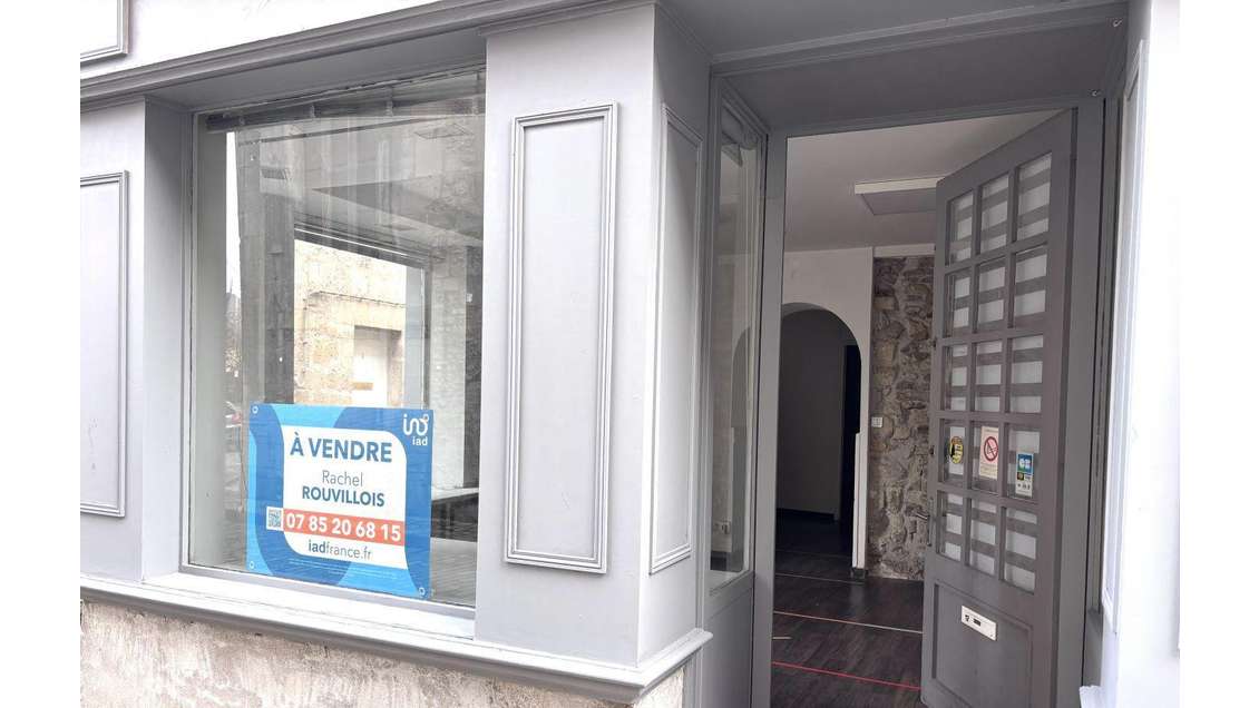 Vente boutique 36m² en centre-ville de Senlis