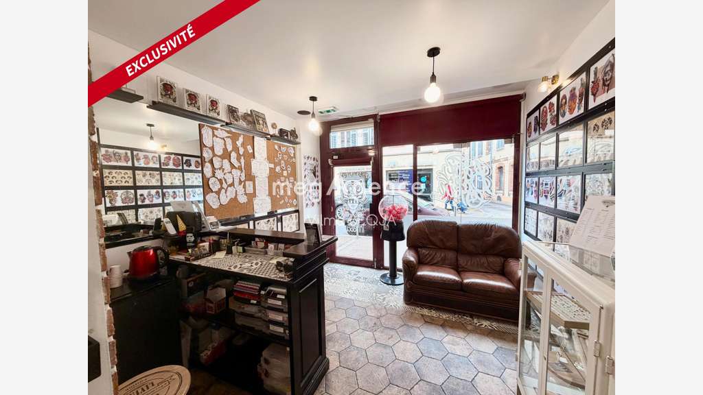Vente local commercial de 77m² à Sens centre