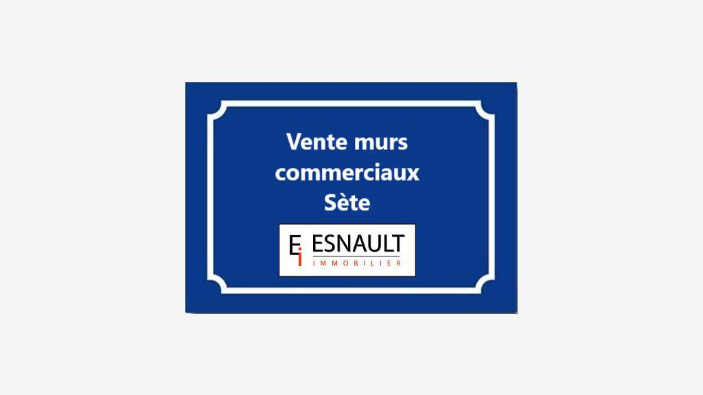 Murs commerciaux 39m² hors centre-ville de Sète 