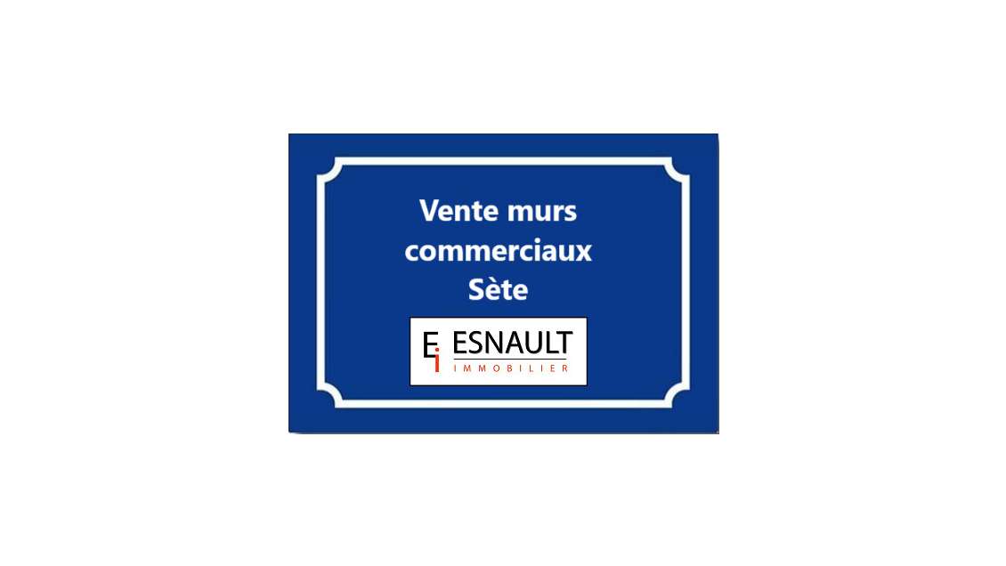 Murs commerciaux 39m² hors centre-ville de Sète