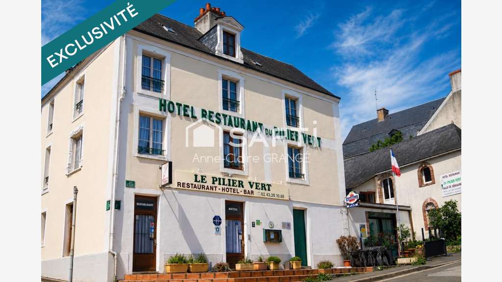 Cède lieu emblématique 400m² à Sillé-le-Guillaume