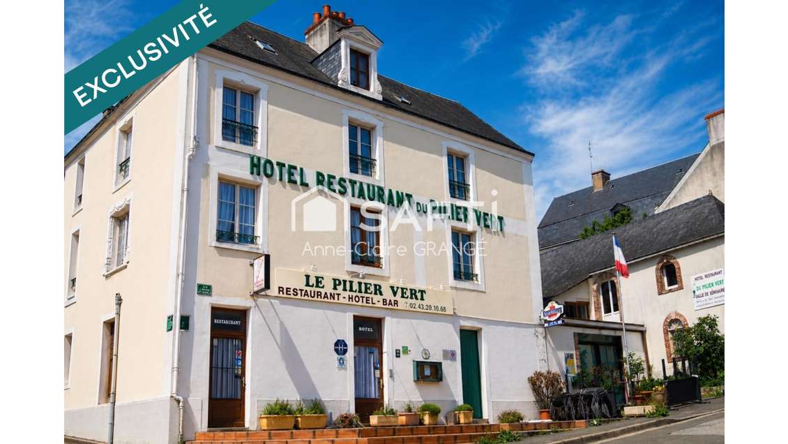Cède lieu emblématique 400m² à Sillé-le-Guillaume