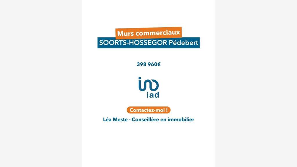 Local commercial à Soorts-Hossegor