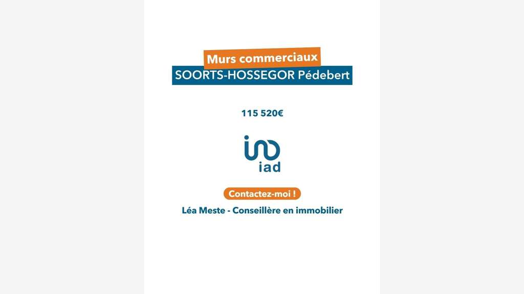 Local commercial à Soorts-Hossegor