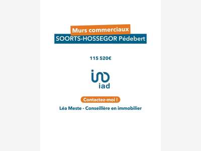 Local commercial à Soorts-Hossegor