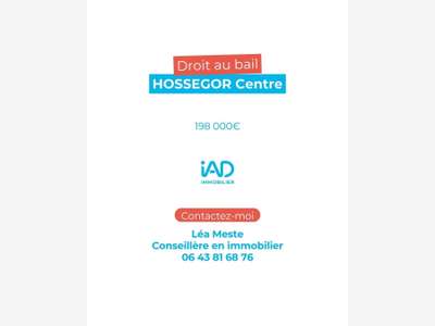 Local commercial à Soorts-Hossegor