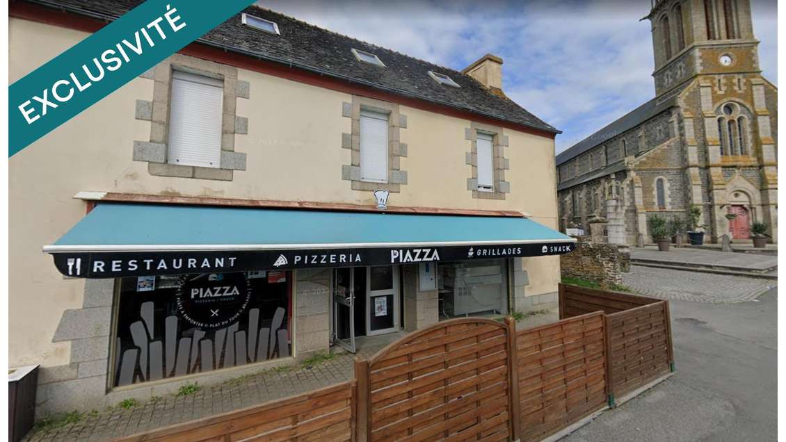 À vendre local commercial avec logement à Taulé