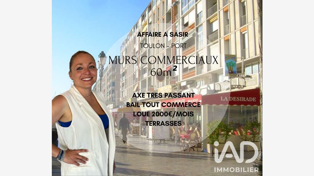 Vente murs commerciaux loués à Toulon Port