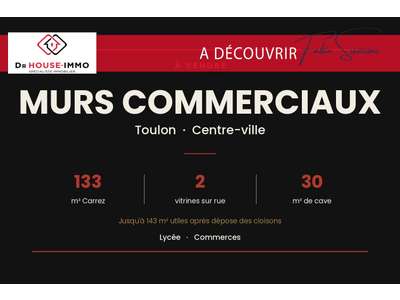 Vente Locaux commerciaux - Boutiques à Toulon