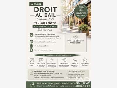 Local commercial à Toulon